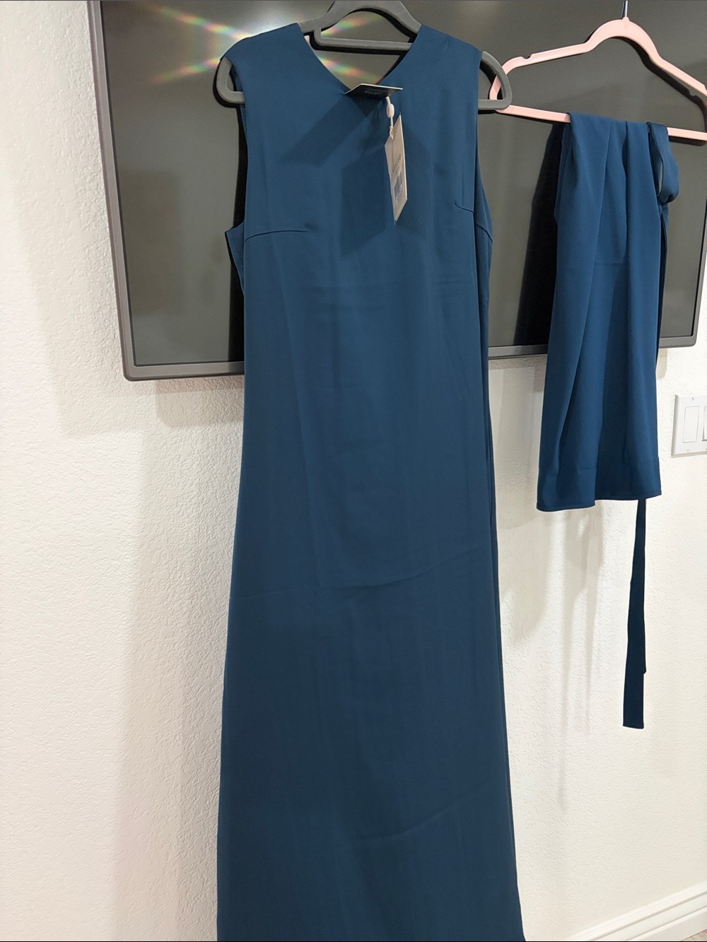 Sadia Open Abaya in Night Sky 3-Piece Set - Picture 5 of 5